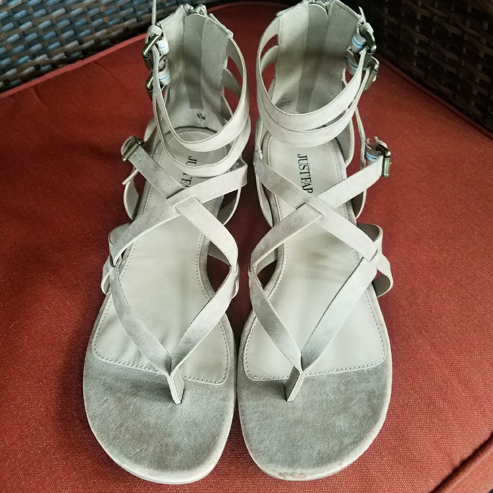 Strappy Flat Sandals